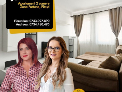 Apartament ultracentral cu priveliște Pitești 2 camere
