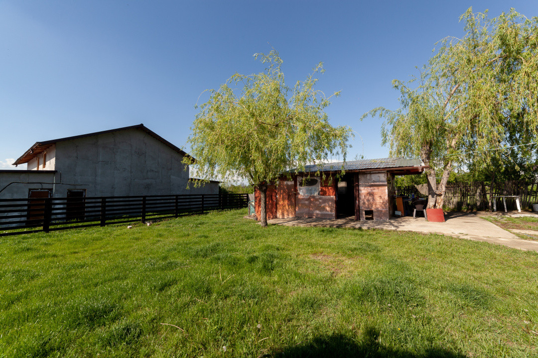 Casa si teren in Mosoaia in spatele primariei