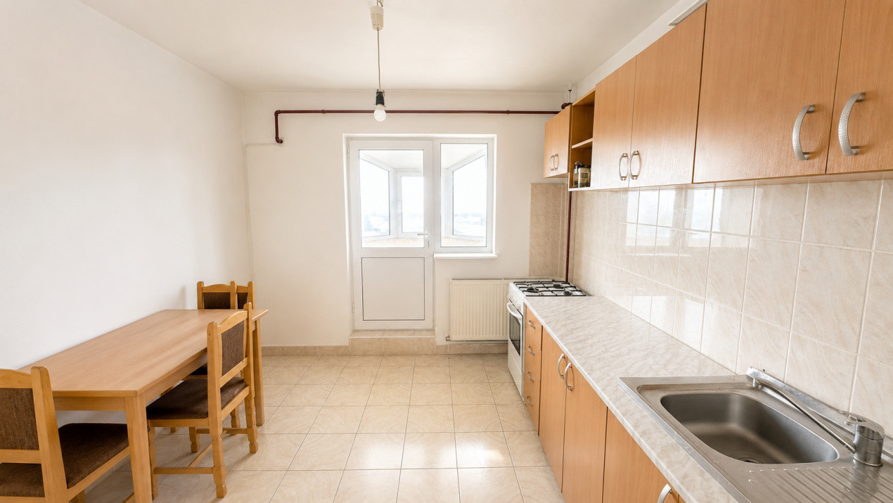 Apartament 2 camere Fratii Golesti, Etaj 3, 61 mp utili
