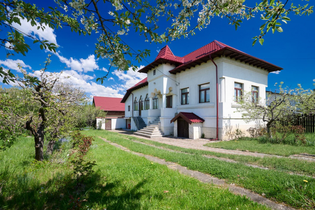 Casa Valea Mare Pravat (Campulung-Arges ) - farmec interbelic - 9915 mp teren