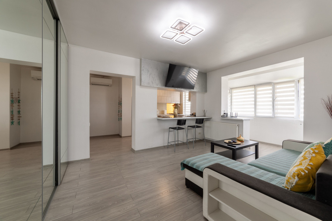 Apartament 2 camere central Pitesti | nota 9,6 pe Booking, peste 150 de recenzii