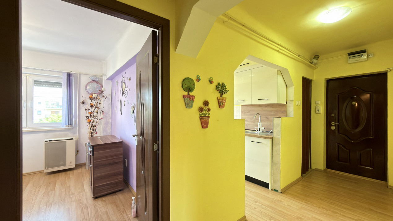 Apartament 2 camere Etaj III Carei-Str. M.Viteazul Nr.19, Vizavi Kaufland