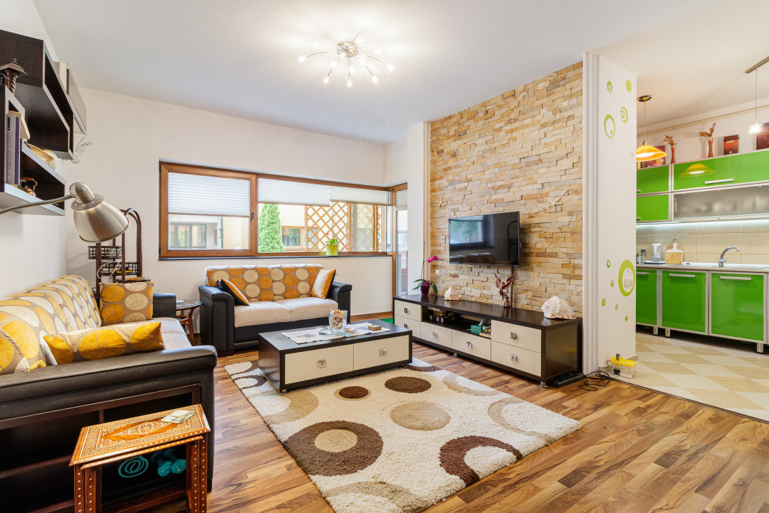 Apartament 3 camere la parter, cu gradina proprie, Otopeni
