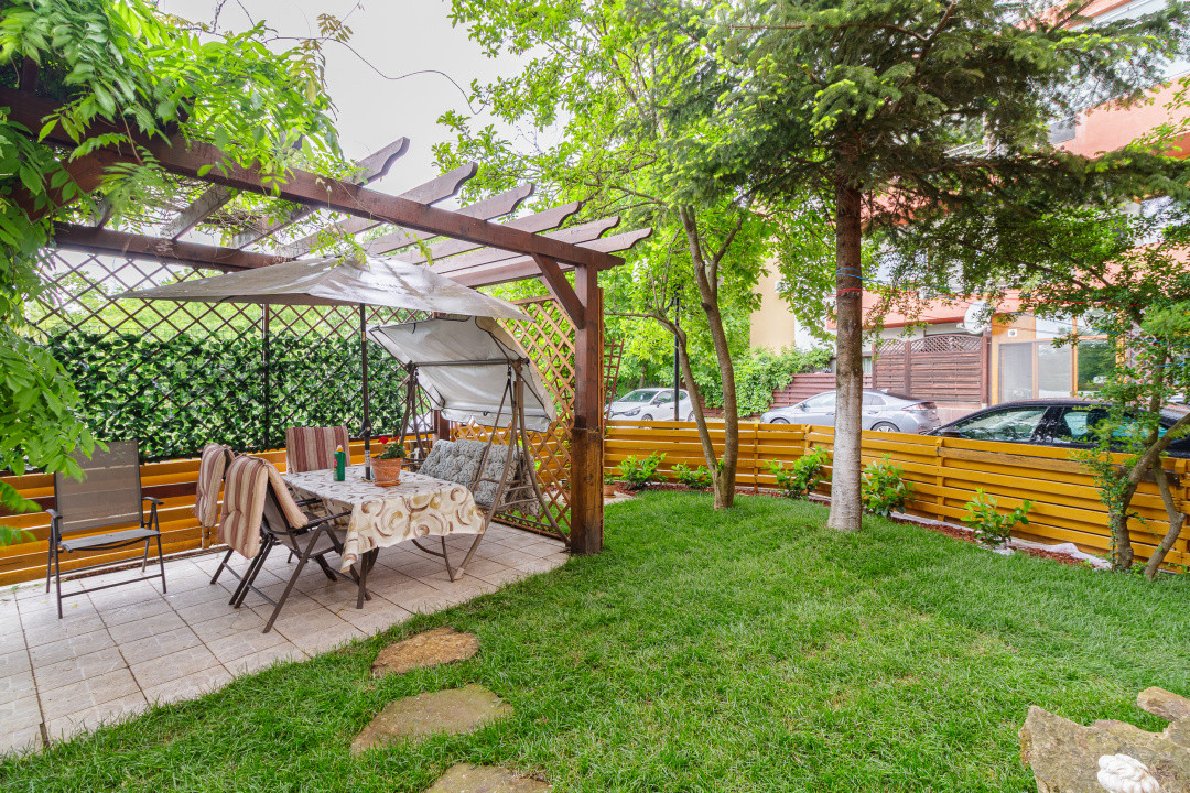 Apartament 3 camere la parter, cu gradina proprie, Otopeni