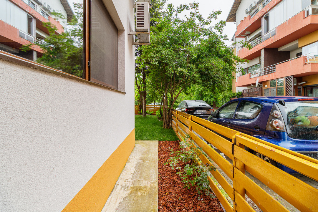 Apartament 3 camere la parter, cu gradina proprie, Otopeni