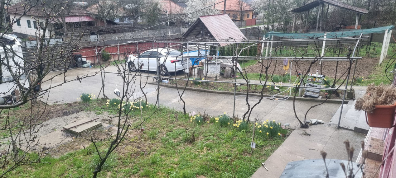 Casă P+M cu 1.558 mp teren, livadă și garaj | Barza, Gorj Comision 0% 