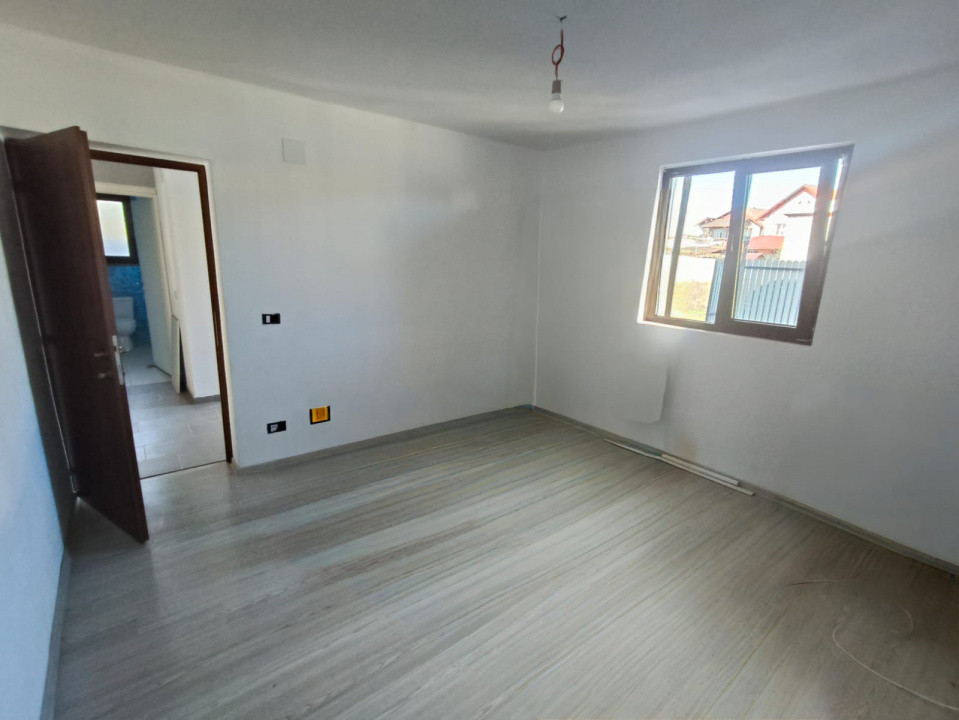 Casă nouă 3 camere | Sisești | pompă căldură | teren 300 mp