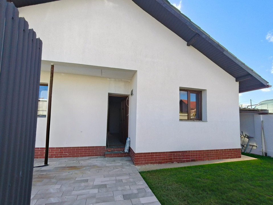 Casă nouă 3 camere | Sisești | pompă căldură | teren 300 mp