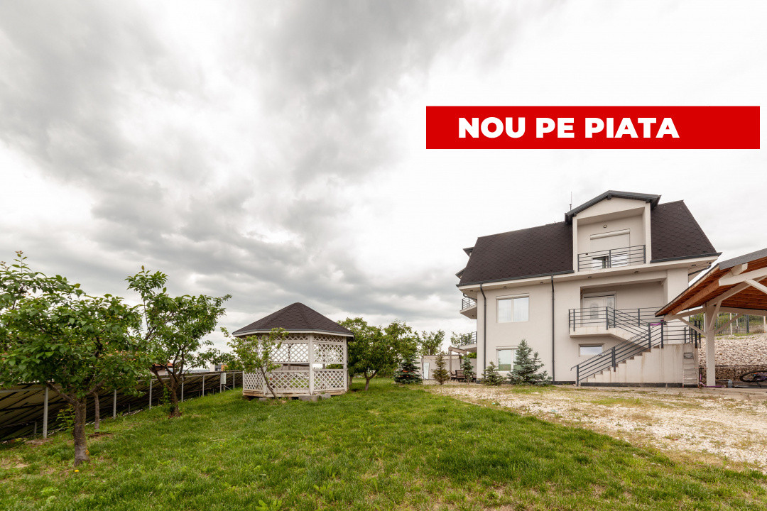Vila cu autonomie energetica si 1255 mp teren – Stefanestii Noi - 0% comision