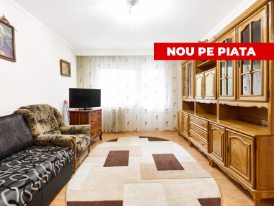 Apartament decomandat  4 camere -  etaj intermediar - Cartier Nord 