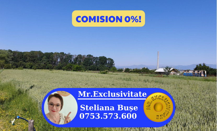 Teren 10.294 mp de vânzare Târgu Jiu | Intravilan + Extravilan | Utilități