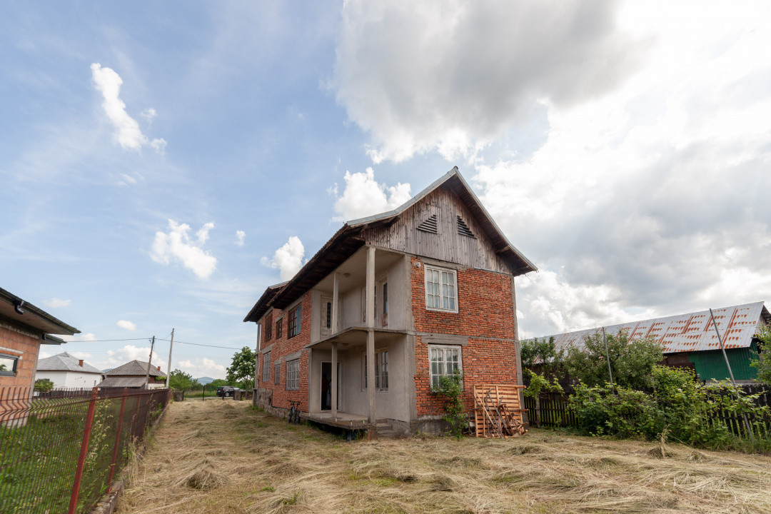 Casa +teren 1093 mp Domnesti-Arges cu o panorama superba!