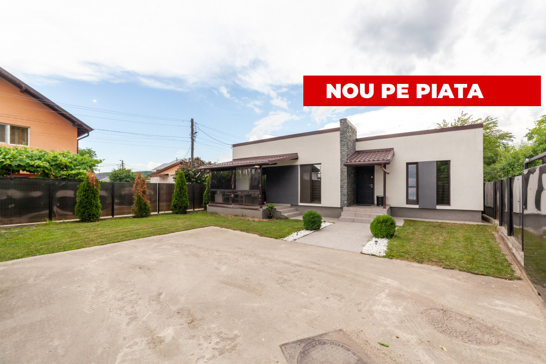  Casă modernă cu 3 dormitoare și 2 băi | Ștefănești-Arges!
