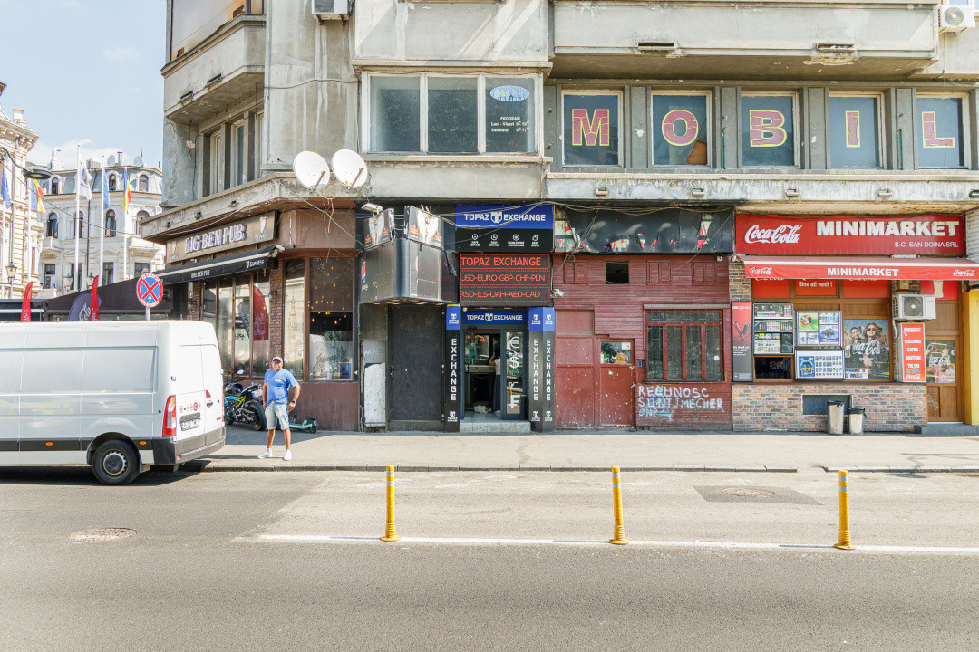 Spatiu comercial in Centrul Vechi cu chirias, cladire risc 1
