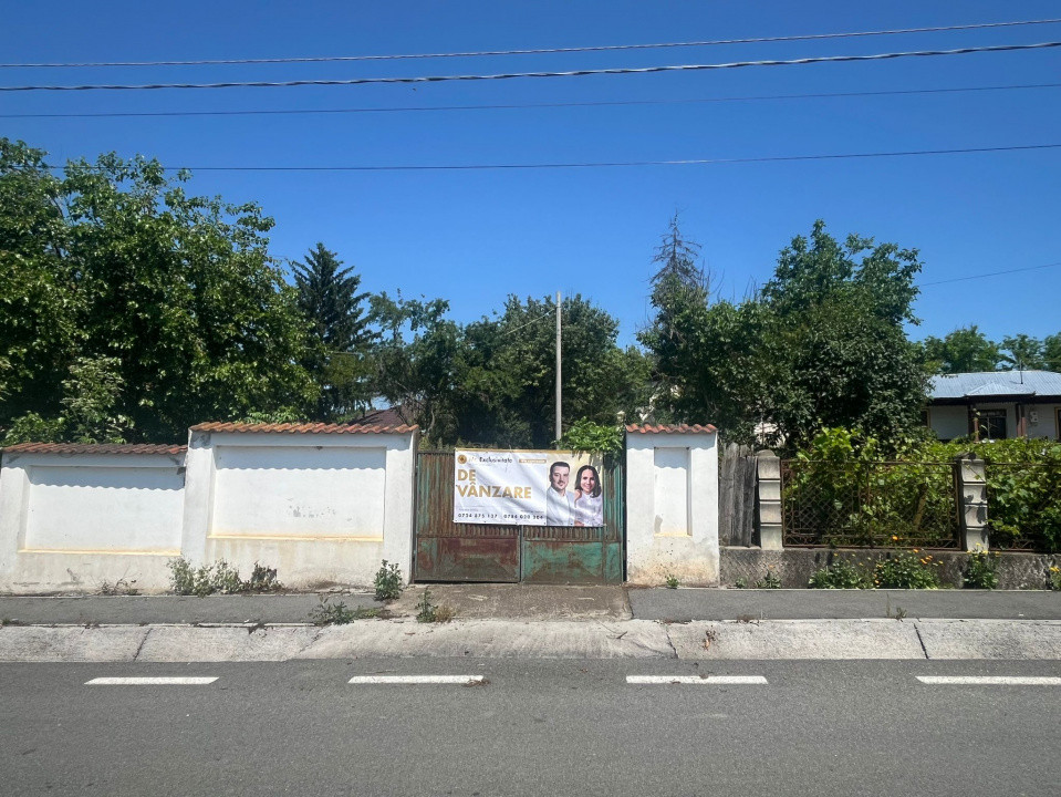Casa cu teren langa Plaja Gostinu - Giurgiu la 60 de minunte de Bucuresti