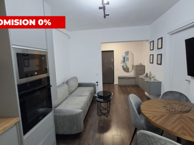 Studio modern bloc nou cu gradina proprie si loc de parcare