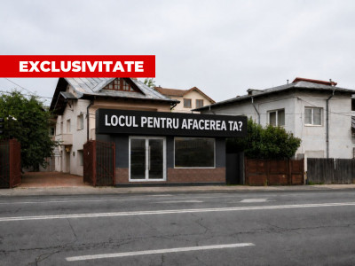 Spatiu Comercial Stradal + 150 mp Productie | Vad Excelent | 0% comision