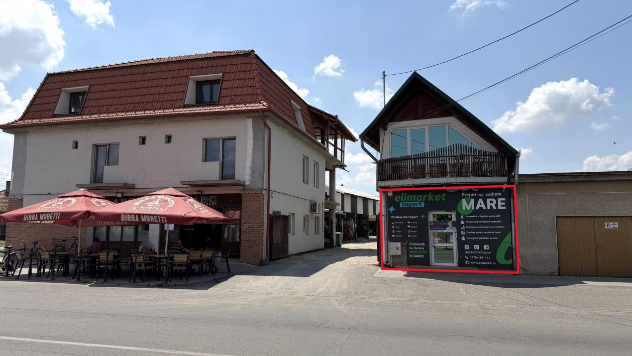Inchiriere Spațiu Comercial 55 mp - Str. C.A.Române, Zona Ludy – Carei