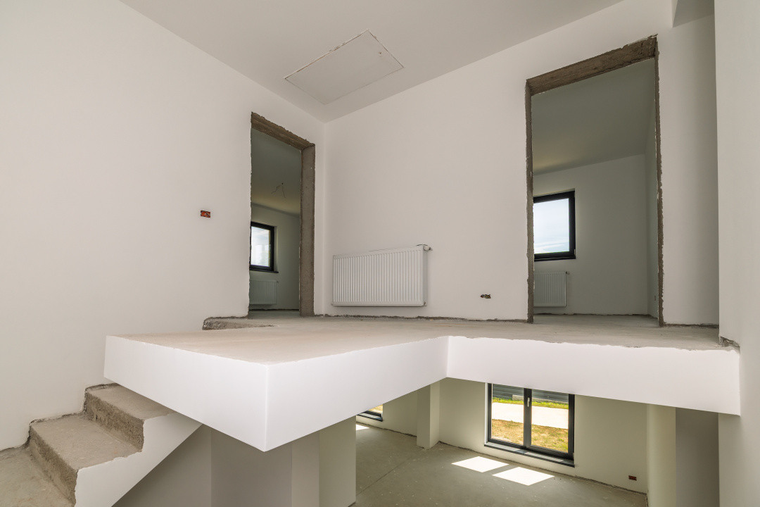 Casă individuală nouă P+1 - 140 mp - Teren 663 mp - Argeșelu