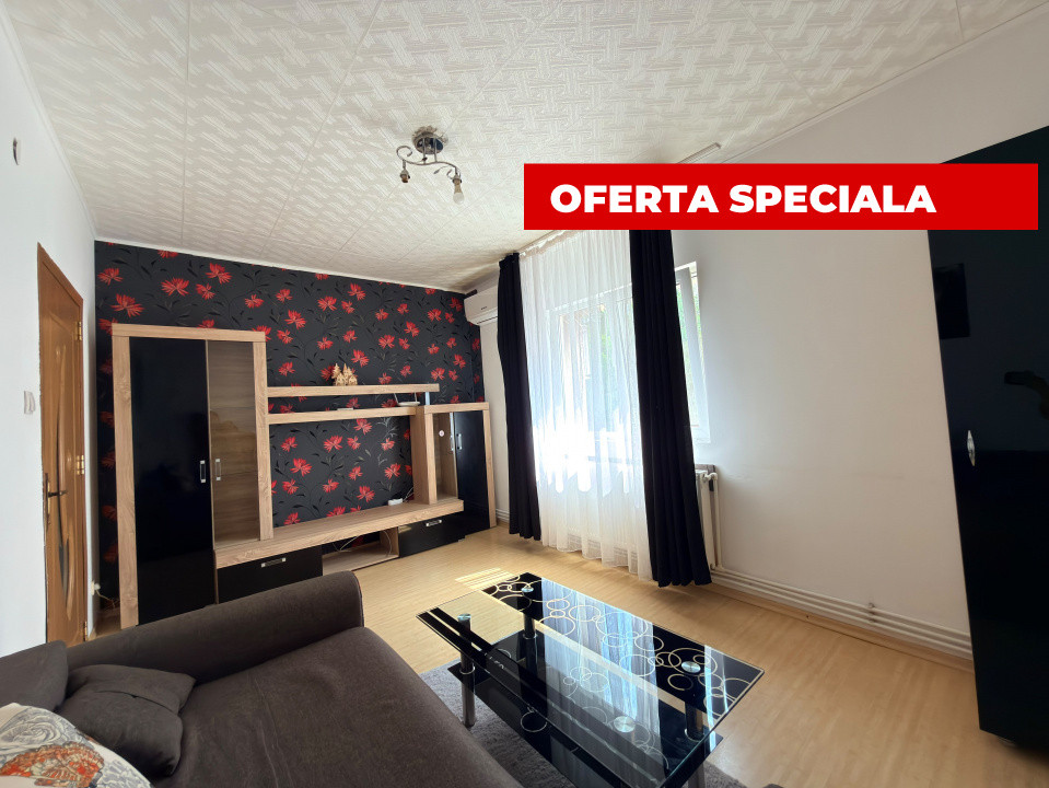 Garsoniera  decomandată Mioveni etaj 1 din 4!