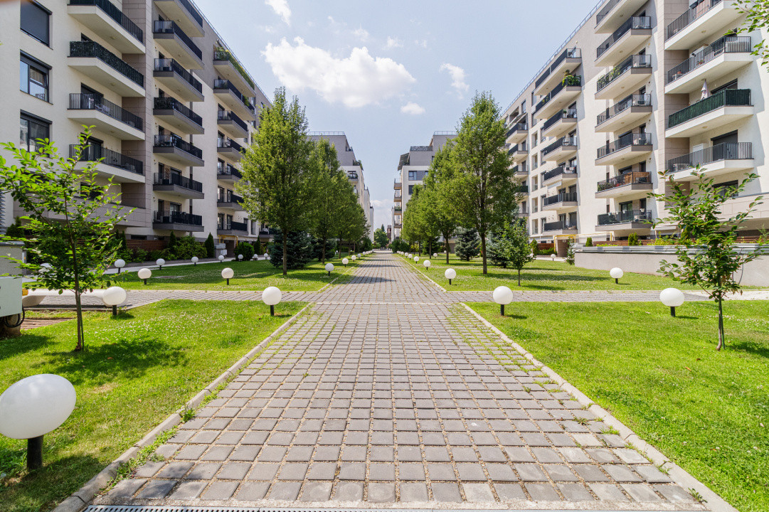 Apartament  de inchiriat 2 camere Arcadia Domenii Parcare subterană 