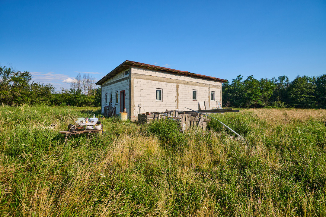 Teren Intravilan 1100 mp + Anexă 120 mp - Budeasa, Calotesti!