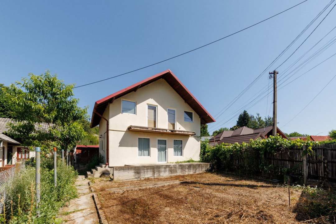 Casă P+M aproape de Pitești | Valea Mare – Podgoria | Teren 795 mp | Comision 0%