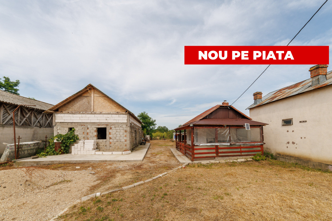 Casa+teren 2.140 mp de vanzare – Ciesti, Lunca Corbului– la doar 30 km Pitesti