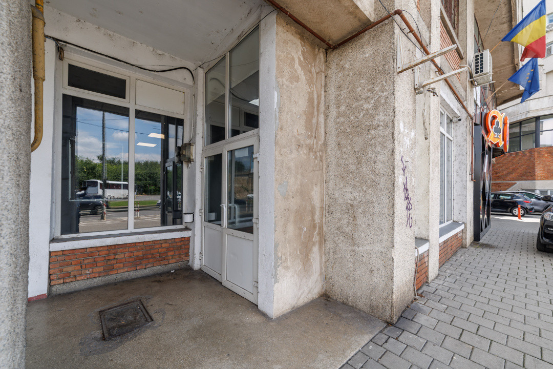 Spațiu Comercial 87 mp cu Vitrină și Trafic Intens – Calea București, Pitești