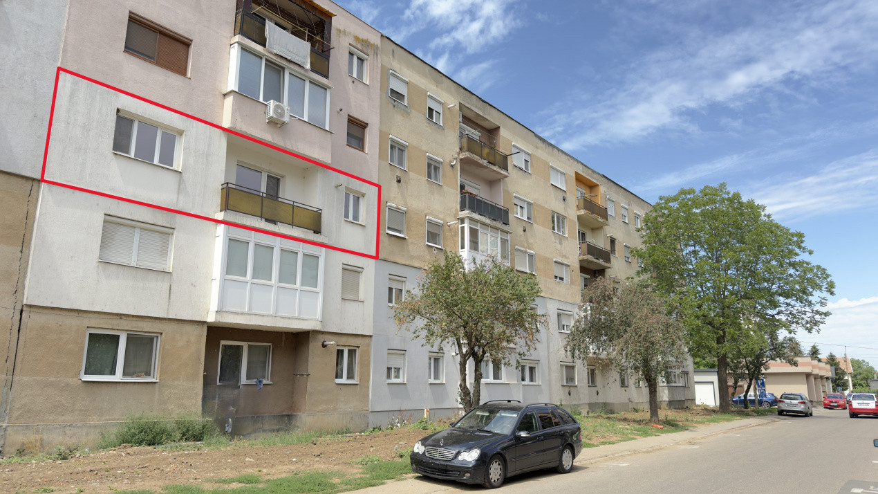 Apartament 2 camere Etaj II, Carei -Zona Varga Quattro-Str. Pavel Zăgănescu Nr.8