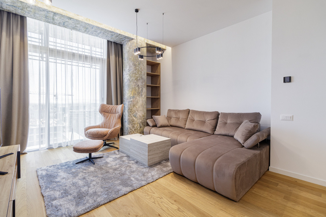 Apartament 2 Camere / LUX - Up-site by Atenor / Parcare EV / Boxa / Piscina